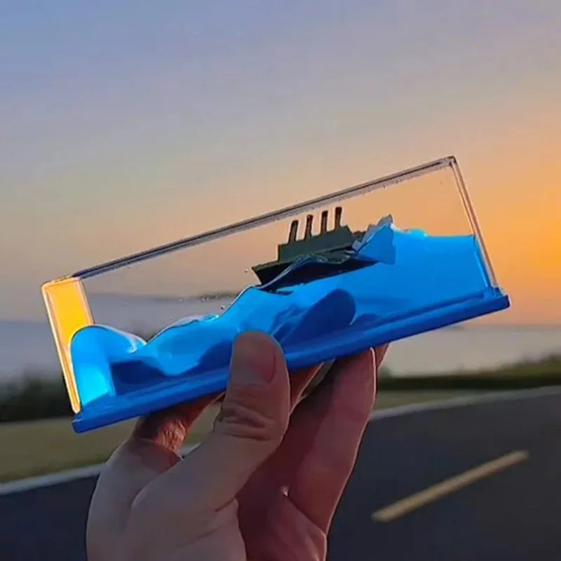 Botella de fluido de crucero creativa